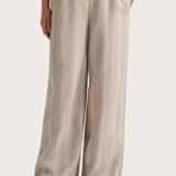 Faithfull - Sao Paulo Pant Sand Sky Stripe - Final Sale