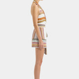 SIR. - Caprera Wrap Halter Mini Dress