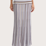 Faithfull - Citara Skirt Pale Blue Stripe