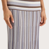 Faithfull - Citara Skirt Pale Blue Stripe