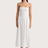 Faithfull - Geriba Midi Dress White - Final Sale