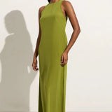 Faithfull - Esposende Midi Dress Palm Green - Final Sale