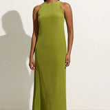 Faithfull - Esposende Midi Dress Palm Green - Final Sale