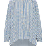 Posse - MIRA SHIRT - BLUE GINGHAM