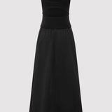 St. Agni - Bateau Cut Out Dress - Black