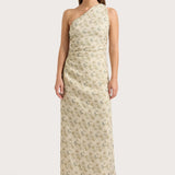 Faithfull - Jomana Midi Dress Daffodil Cream