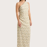 Faithfull - Jomana Midi Dress Daffodil Cream