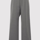 St. Agni - Deconstructed Waist Pants - Pewter Grey