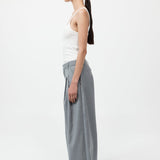 St. Agni - Wool Pleat Pants - Grey