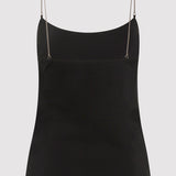 St. Agni - Fine Chain Silk Cami - Black