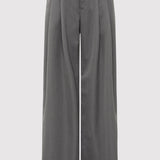 St. Agni - Homme Pleat Pants - Pewter Grey