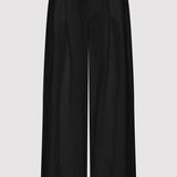 St. Agni - Tailored Linen Pants - Black