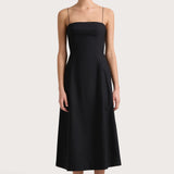 Faithfull - Ostano Midi Dress Black