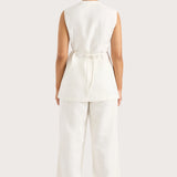 Faithfull - Lulea Pant White - Final Sale