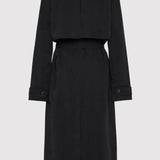 St. Agni - Soft Tailored Trench - Black