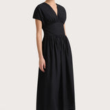 Faithfull - Auve Midi Dress Black