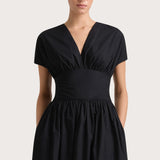 Faithfull - Auve Midi Dress Black