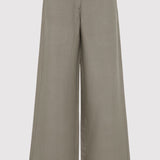 St. Agni - Wide Waistband Pants - Smokey Olive