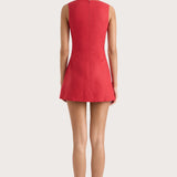 Faithfull - Lydie Mini Dress Red