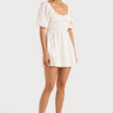 Faithfull - Sophia Mini Dress White