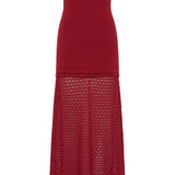 Posse - ROMY STRAPLESS DRESS - CHILLI