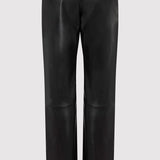 St. Agni - Leather Pants - Black