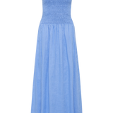 Faithfull - Geriba Midi Dress Mid Blue - Final Sale