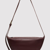 St. Agni - Adjustable Crescent Bag - Bordeaux