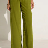 Faithfull - Monforte Pant Palm Green - Final Sale