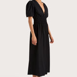 Faithfull - Grace Midi Dress Black