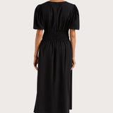 Faithfull - Grace Midi Dress Black