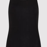 St. Agni - Organic Cotton Soft Rib Singlet - Black