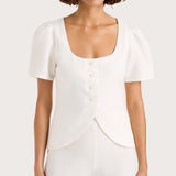 Faithfull - Audrey Vest White