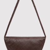 St. Agni - Woven Crescent Bag - Chocolate