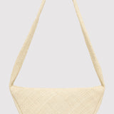 St. Agni - Woven Crescent Bag - Butter