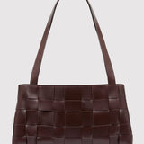 St. Agni - PRE-ORDER: Slim Woven Tote - Chocolate