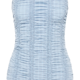 Faithfull - Jilliane Top Blue Pinstripe