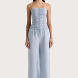 Faithfull - Freja Pant Blue Pinstripe