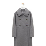 LOEWE - Double-breasted coat in wool and cashmere