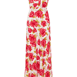 Faithfull - Acacia Maxi Dress Isadora Floral Red - Final Sale