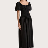 Faithfull - Beatrice Midi Dress Black