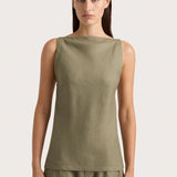 Faithfull - Antibes Top Khaki - Final Sale