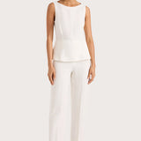 Faithfull - Claudine Pant White