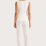 Faithfull - Claudine Pant White