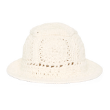 Faithfull - Cala Bianca Crochet Hat Off White