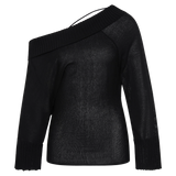 Faithfull - Cecilie Knit Top Black