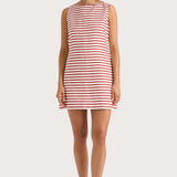 Faithfull - Kelly Mini Dress Breton Stripe Red