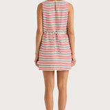 Faithfull - Kelly Mini Dress Breton Stripe Red