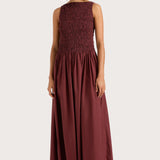 Faithfull - Margot Maxi Dress Bordeaux