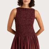 Faithfull - Margot Maxi Dress Bordeaux